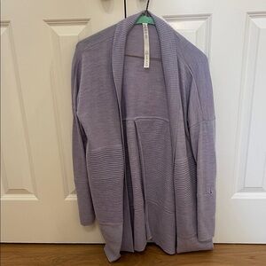 Lavender/Blue Coat/Cardigan